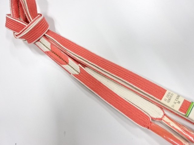 未使用品　正絹　手組帯締め